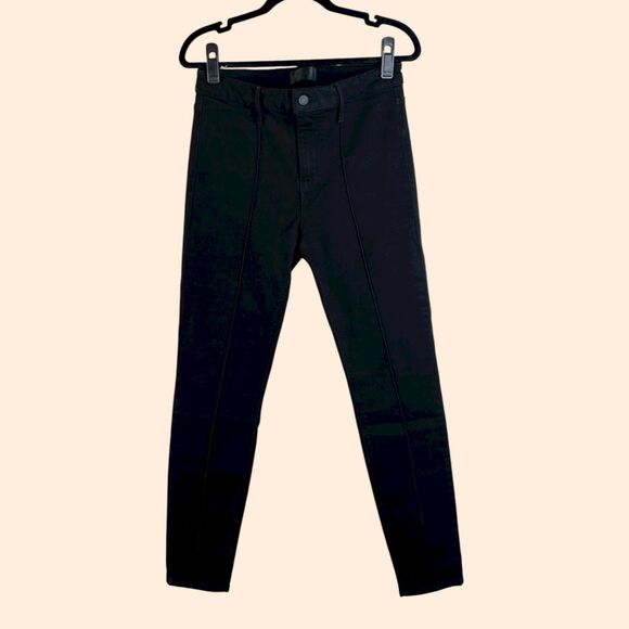 RTA High Waisted Skinny Black Jeans - Picture 1 of 9